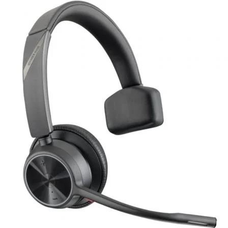 Poly Voyager 4310 77Y92AA Auricular Inalámbrico Bluetooth Mono con Micrófono + Adaptador BT700 + Base de Carga - Negro