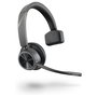HP Poly Voyager 4310 UC Auriculares Monoaural con Adaptador BT700 USB-A y Base de Carga