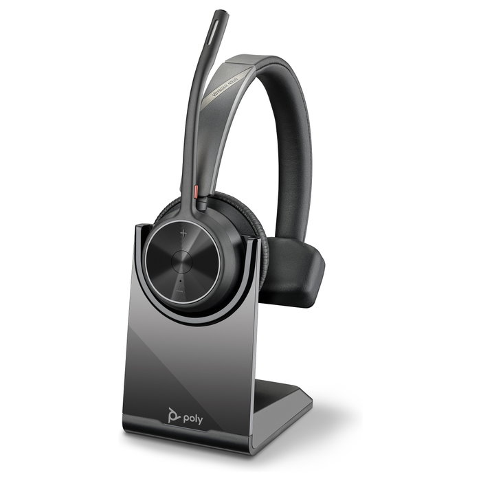 HP Poly Voyager 4310 UC Auriculares Monoaural con Adaptador BT700 USB-A y Base de Carga HP Poly Voyager 4310 UC Auriculares Monoaural con Adaptador BT700 USB-A y Base de Carga