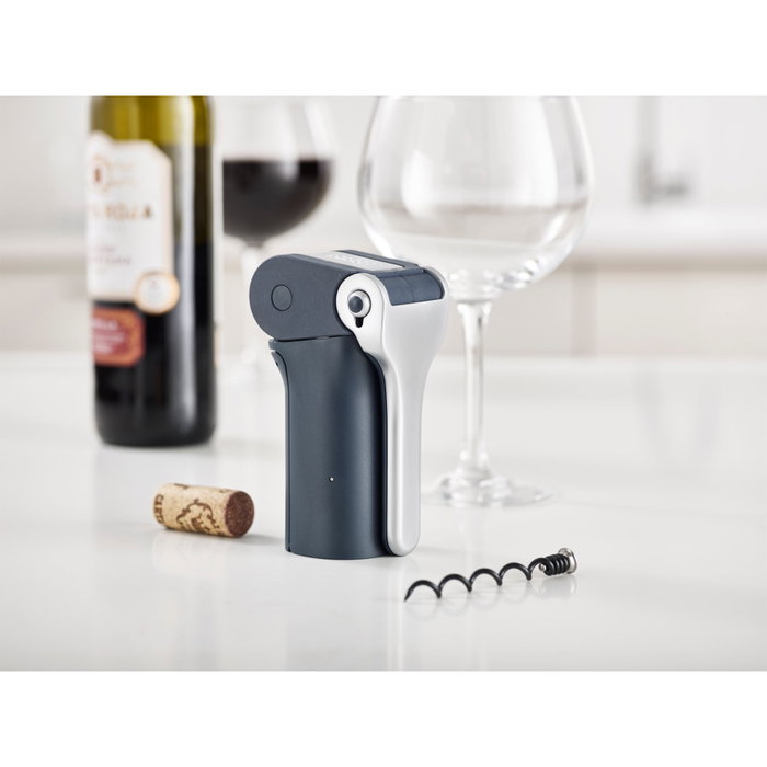 Joseph Joseph BarWise Compact Lever Corkscrew Azul / Plata