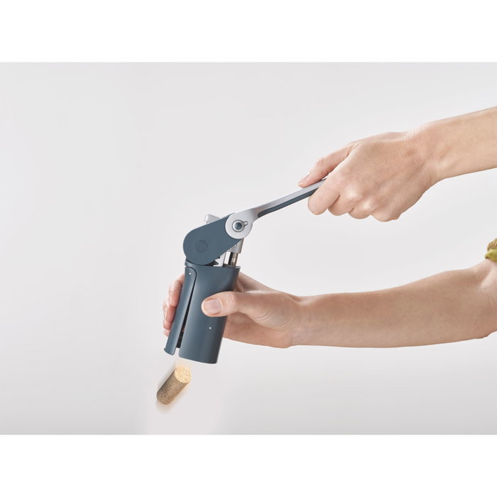 Joseph Joseph BarWise Compact Lever Corkscrew Azul / Plata