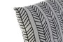 DKD Home Decor Cojín Boho Blanco Negro 43x43 cm Poliester Exterior Resistente