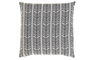 DKD Home Decor Cojín Boho Blanco Negro 43x43 cm Poliester Exterior Resistente
