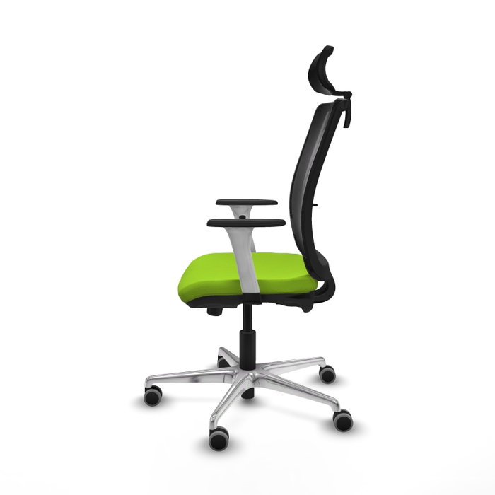 PIQUERAS Y CRESPO Silla de oficina Haches con mecanismo Sincro/Traslack, Pistacho y Negro PIQUERAS Y CRESPO Silla de oficina Haches con mecanismo Sincro/Traslack, Pistacho y Negro