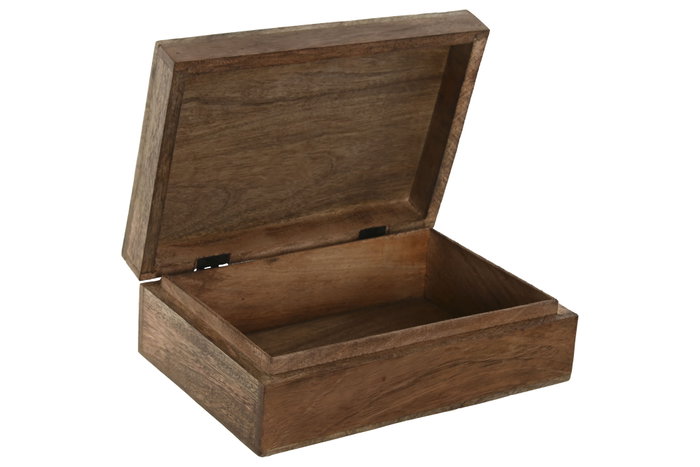 DKD Home Decor Set de 2 Cajas de Almacenaje Multicolor Mango