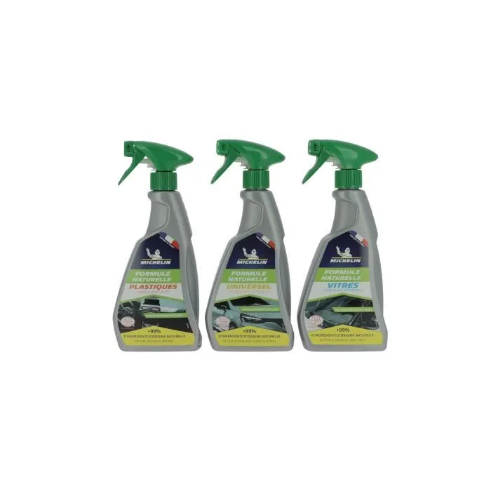 Michelin MIC3221329959436 Kit de limpieza y mantenimiento Fórmula natural