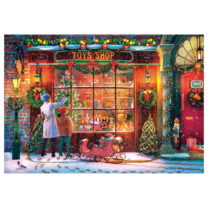 CLEMENTONI Puzzle Tienda de Juguetes Antiguos 500pzs CLEMENTONI Puzzle Tienda de Juguetes Antiguos 500pzs