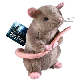 The Noble Collection Harry Potter Peluche Scabbers (Rata de Ron Weasley) 28 cm
