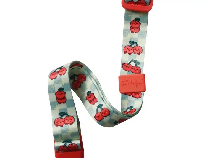 Mr. Wonderful Lanyard Cordon Universal Cerezas Divertido y con Estilo