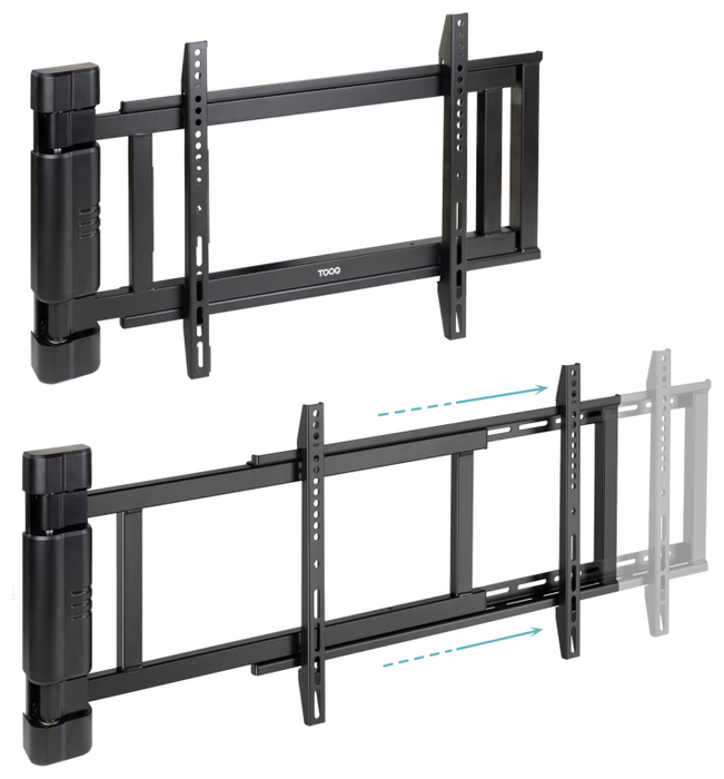 Tooq Soporte de Pared Eléctrico Órbita LPM4381XL-B para TV de 32-75 pulgadas Tooq Soporte de Pared Eléctrico Órbita LPM4381XL-B para TV de 32-75 pulgadas