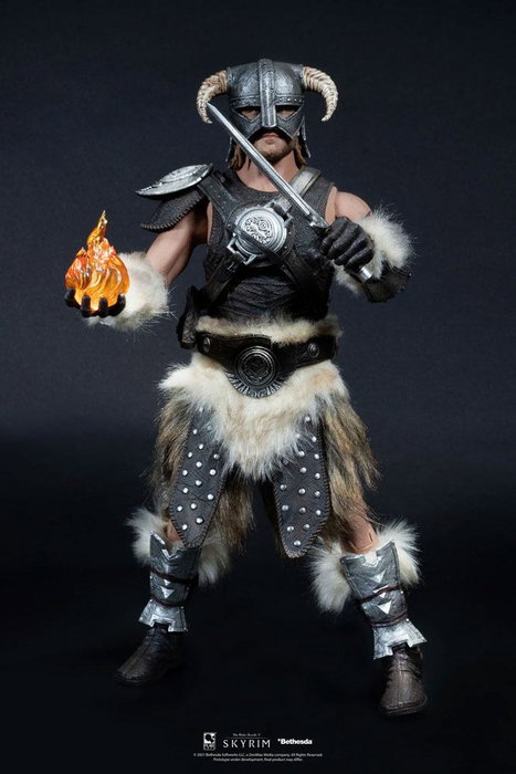 Pure Arts The Elder Scrolls V Skyrim Figura 1/6 Dragonborn Deluxe Edition 32 cm