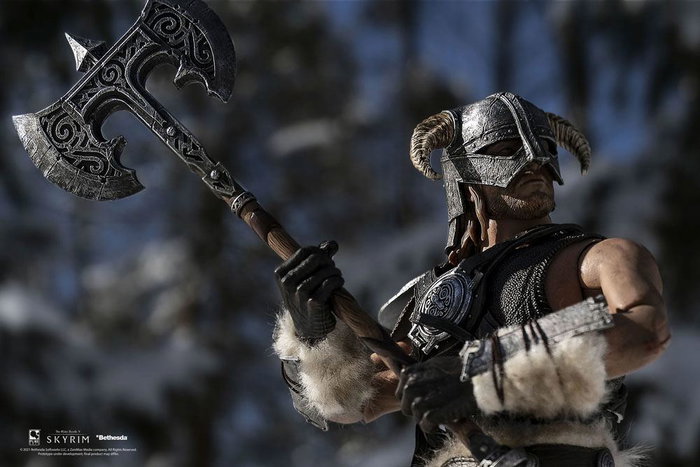 Pure Arts The Elder Scrolls V Skyrim Figura 1/6 Dragonborn Deluxe Edition 32 cm