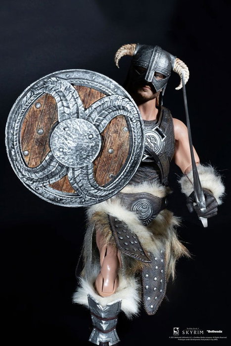Pure Arts The Elder Scrolls V Skyrim Figura 1/6 Dragonborn Deluxe Edition 32 cm