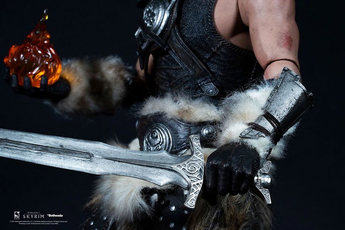 Pure Arts The Elder Scrolls V Skyrim Figura 1/6 Dragonborn Deluxe Edition 32 cm