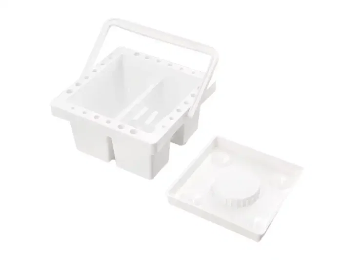 Liderpapel Cubo limpiador de pinceles de plástico con asa transportable 13x13x9 cm Liderpapel Cubo limpiador de pinceles de plástico con asa transportable 13x13x9 cm