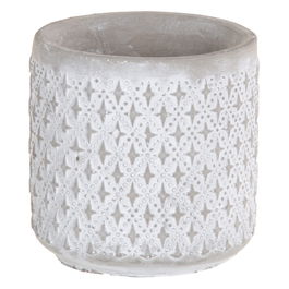 Macetero Cemento Decoración 10 X 10 X 10 cm (Set de 6)