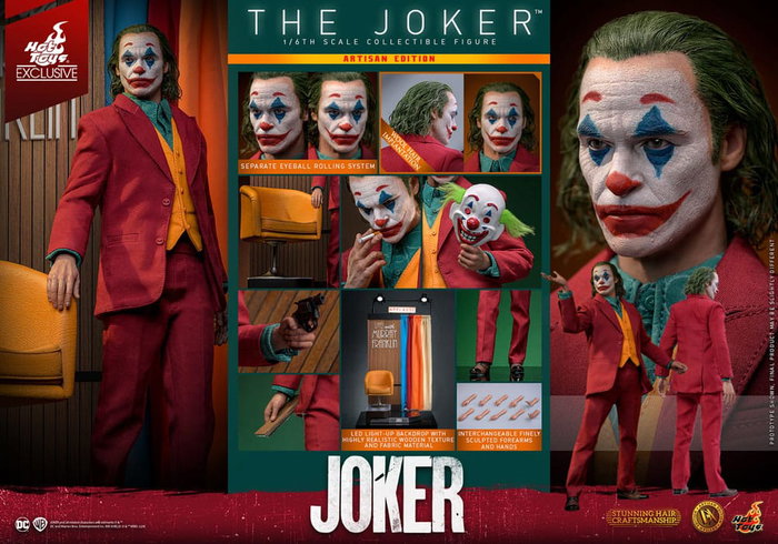 Joker Movie Masterpiece Figura 1/6 The Joker Artisan Edition 30 cm Joker Movie Masterpiece Figura 1/6 The Joker Artisan Edition 30 cm