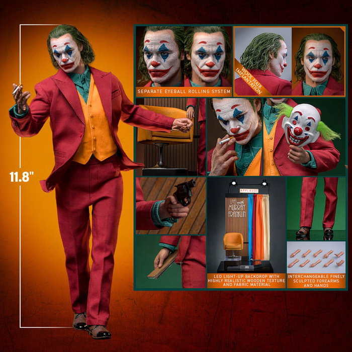 Joker Movie Masterpiece Figura 1/6 The Joker Artisan Edition 30 cm Joker Movie Masterpiece Figura 1/6 The Joker Artisan Edition 30 cm