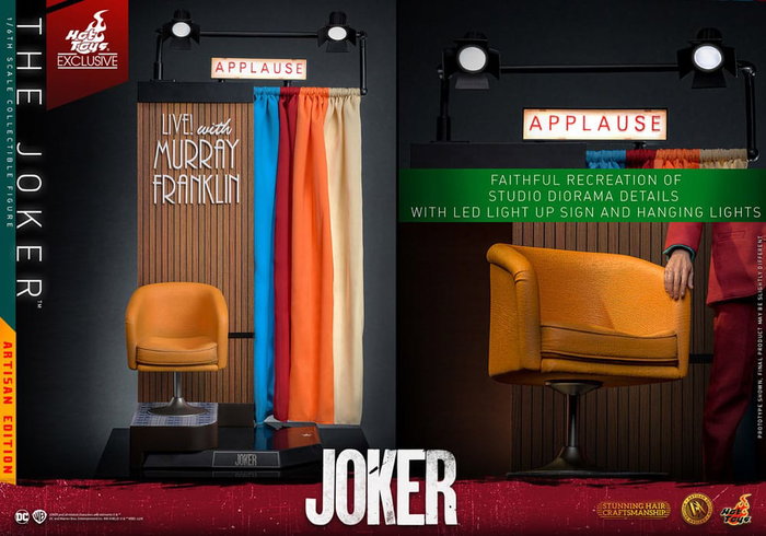 Joker Movie Masterpiece Figura 1/6 The Joker Artisan Edition 30 cm Joker Movie Masterpiece Figura 1/6 The Joker Artisan Edition 30 cm