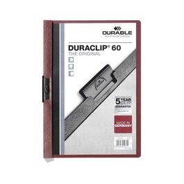 Durable Dosier con clip Duraclip Morado A4