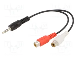 GEMBIRD Cable Jack 3,5mm a 2 RCA x2 0,2m