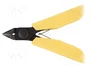 LINDSTRÖM Alicates de corte lateral ESD pavonados 110mm