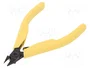 LINDSTRÖM Alicates de corte lateral ESD pavonados 110mm