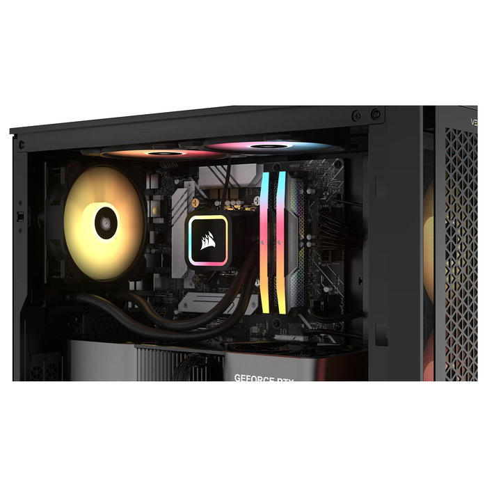 Corsair Vengeance RGB DDR5 RAM 48GB (2x24GB) Kit 8400MHz CL40 DIMM con disipador y perfil Intel XMP 3.0