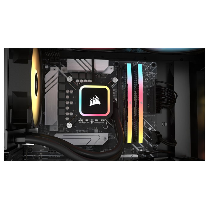 Corsair Vengeance RGB DDR5 RAM 48GB (2x24GB) Kit 8400MHz CL40 DIMM con disipador y perfil Intel XMP 3.0