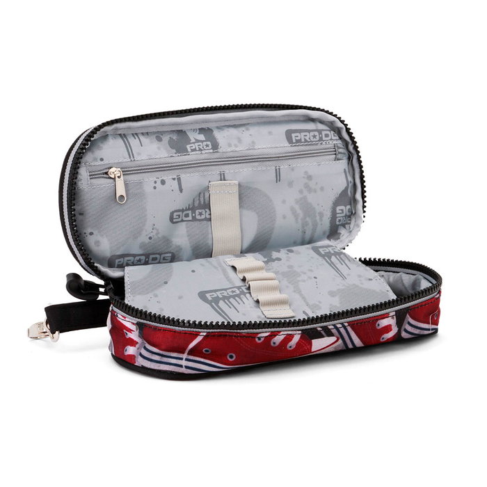 Pro-Dg Estuche Portatodo Pencil Tracks Rojo