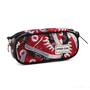 Pro-Dg Estuche Portatodo Pencil Tracks PRO-DG Rojo con Organizador para Lápices y Pinceles, Bolsillo Interior con Cremallera, 10x21x5 cm