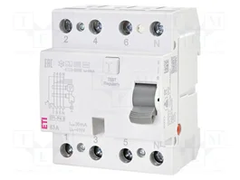 ETI POLAM Interruptor diferencial EFI 4 polos 63A 30mA