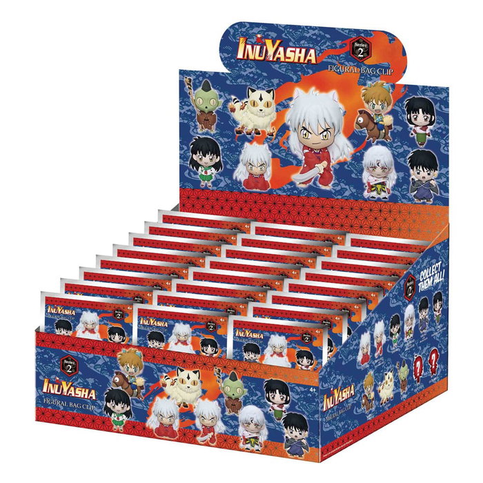 InuYasha 3D Colgantes Peluche Expositor Serie 2 (24) InuYasha 3D Colgantes Peluche Expositor Serie 2 (24)