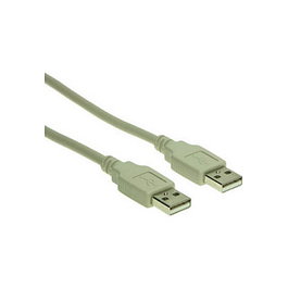 GoodConnections Cable USB 2.0 A a A, 1m, Gris