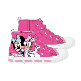 Cerdá Zapatilla Loneta Suela Pvc Con Luces Alta Minnie T030