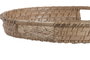 DKD Home Decor Set de 2 Bandejas de Bambú y Ratán Natural 45x45x6,5 cm