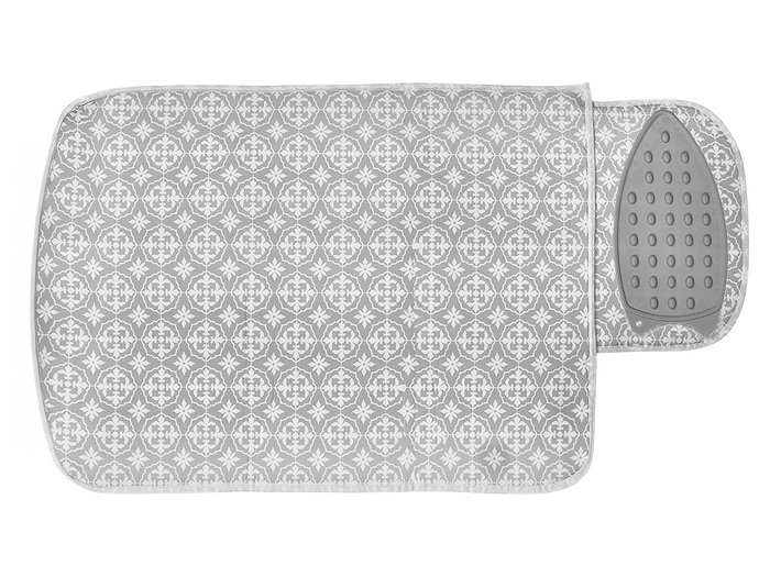 Kipit Funda para Tabla de Planchar con Soporte 21x32x3 cm Gris y Blanco (Set de 24)