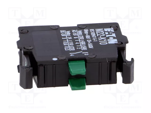 Eaton M22-K10 Elemento de contacto 1S con montaje frontal por tornillo 216376