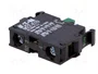 Eaton M22-K10 Elemento de contacto 1S con montaje frontal por tornillo 216376