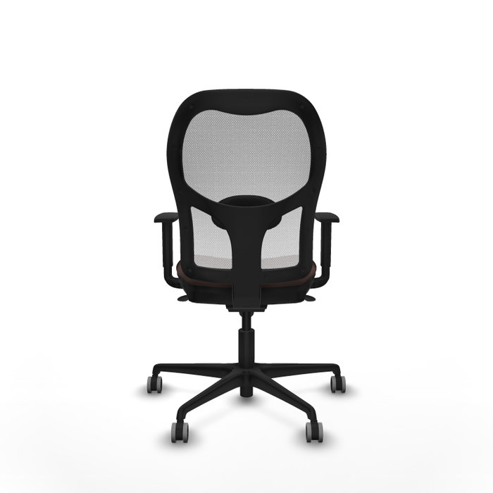 PIQUERAS Y CRESPO Silla de oficina Jorquera Marrón y Blanco PIQUERAS Y CRESPO Silla de oficina Jorquera Marrón y Blanco