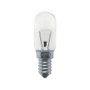 Clar Iluminación Bombilla Incandescente Pebetero Tubular Clara E14 25W 24V Luz Cálida Transparente 200lm 2800K 360°