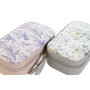 DKD Home Decor Joyero PU con Espejo Satinado - Surtido de 2 unidades