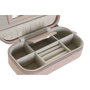 DKD Home Decor Joyero PU con Espejo Satinado - Surtido de 2 unidades