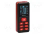 Qoltec Telémetro Láser Digital con Nivel Electrónico y Pantalla LCD de 120m