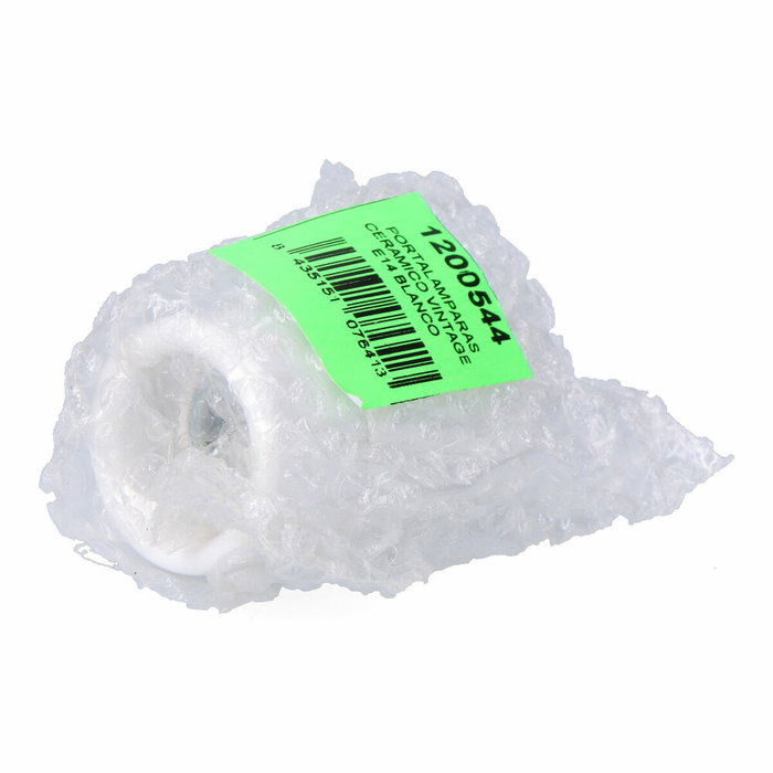 F-Line Portalámparas cerámico vintage E14 blanco F-Line Portalámparas cerámico vintage E14 blanco