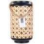 Home Deco Factory Farolillo Mirage Diámetro 21 cm Altura 38.5 cm Material Trenzado Iluminación Tenue