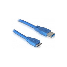 Sonstige Cable DeLOCK Micro USB 3.0 de 3m Azul Sonstige Cable DeLOCK Micro USB 3.0 de 3m Azul