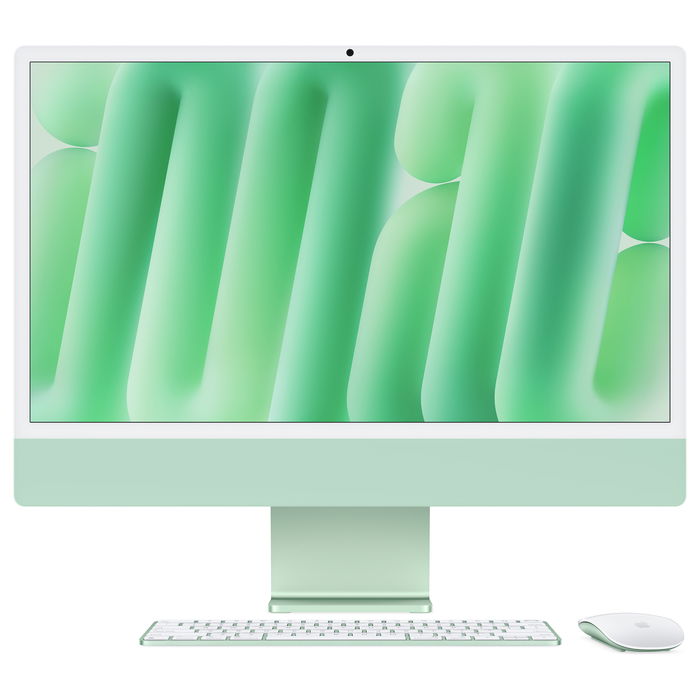 Apple iMac de 24" con pantalla Retina 4.5K - Chip Apple M4, 16GB de RAM, 512GB SSD, Color Verde, macOS Sequoia (Incluye teclado y Magic Mouse) Apple iMac de 24" con pantalla Retina 4.5K - Chip Apple M4, 16GB de RAM, 512GB SSD, Color Verde, macOS Sequoia (Incluye teclado y Magic Mouse)