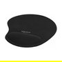 DeLOCK Alfombrilla de Ratón Ergonómica con Reposamuñecas de Gel Negro