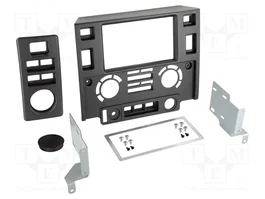 ACV Bastidor de montaje de radio 2 DIN para Land Rover Defender